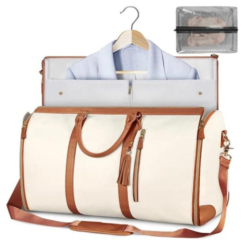 Vue du compartiment principal du sac de voyage femme