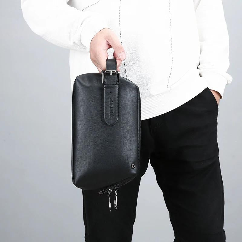 Sac de voyage homme avec trousse assortie
