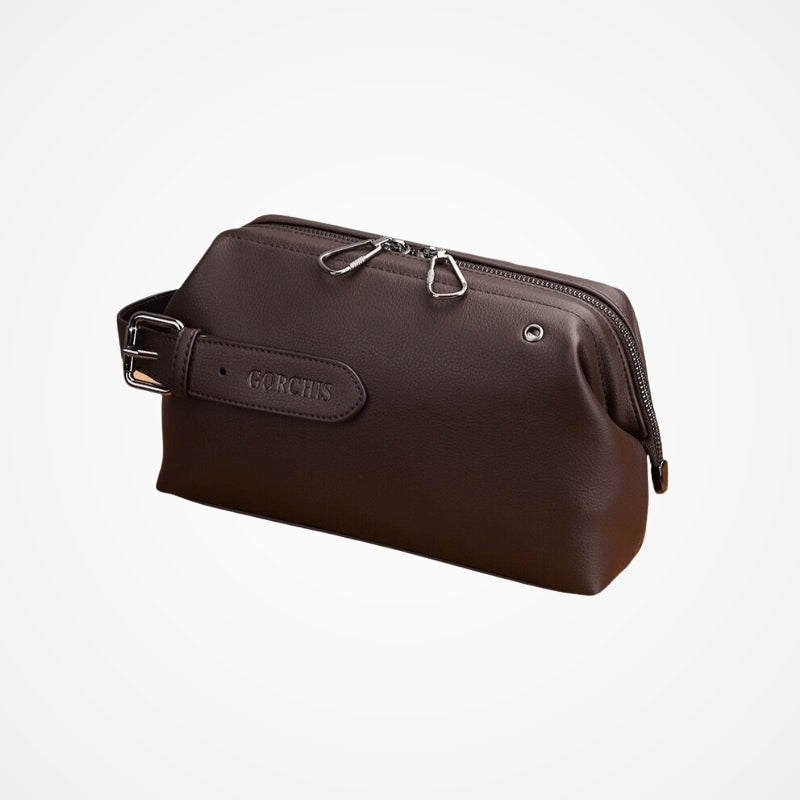 Ensemble de voyage homme coloris marron