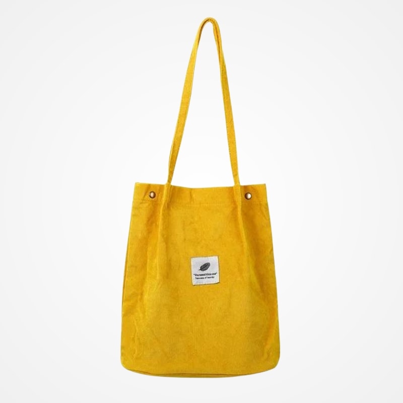 Tote bag de voyage plié en format compact