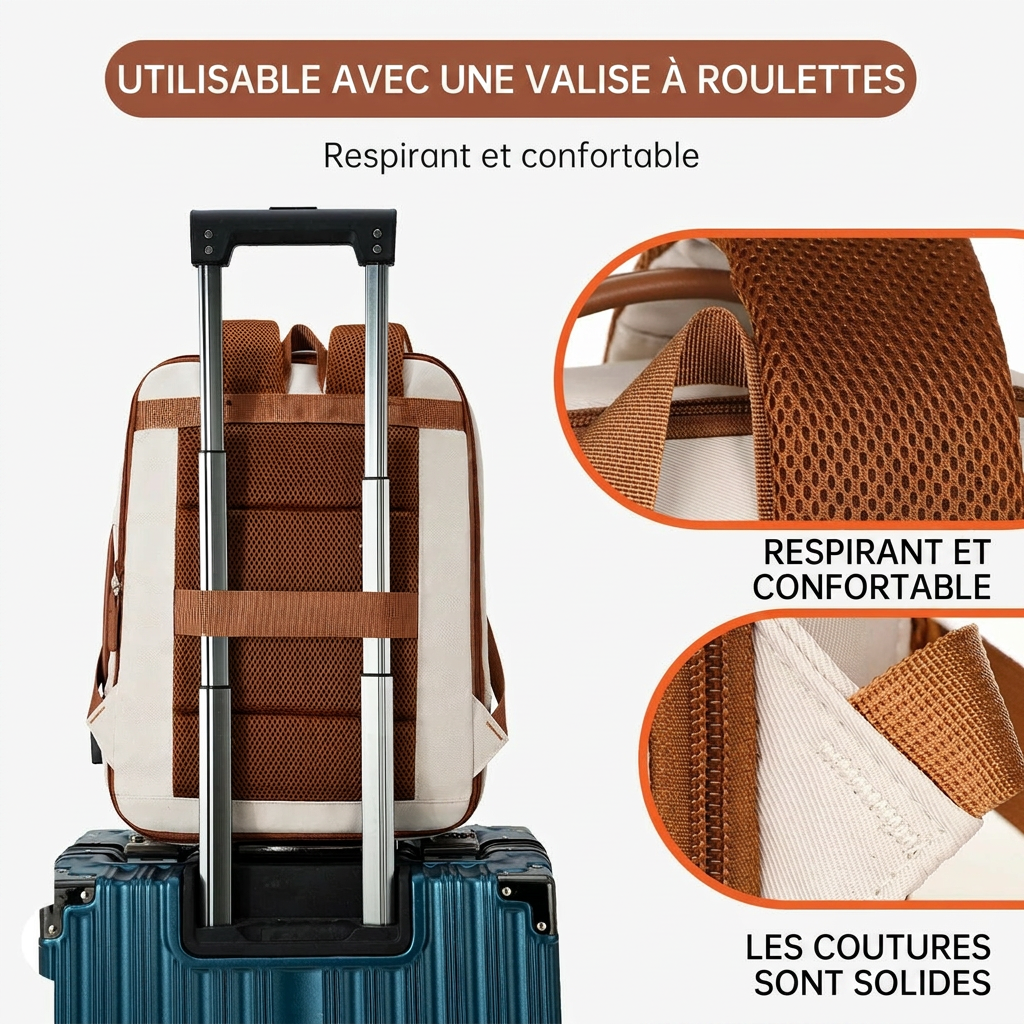 Dimensions du sac cabine 40x30x20 cm