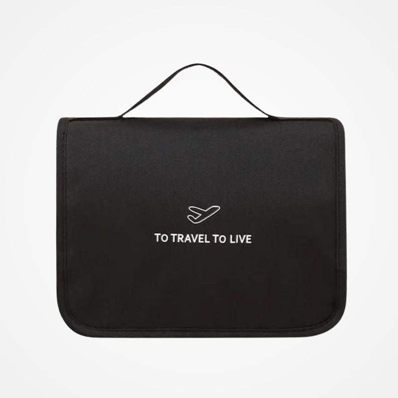 Trousse de toilette compacte résistante à l'eau pour le voyage
