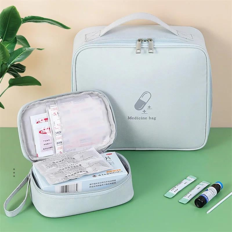Format compact de la trousse à pharmacie