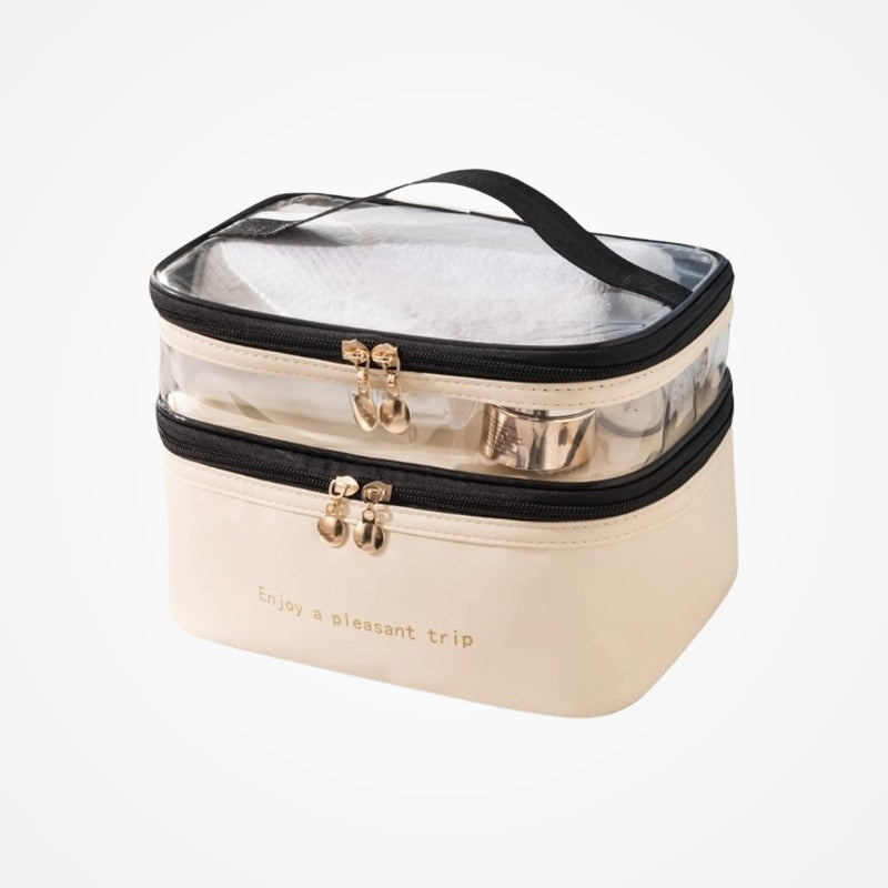 Vanity souple de voyage compact